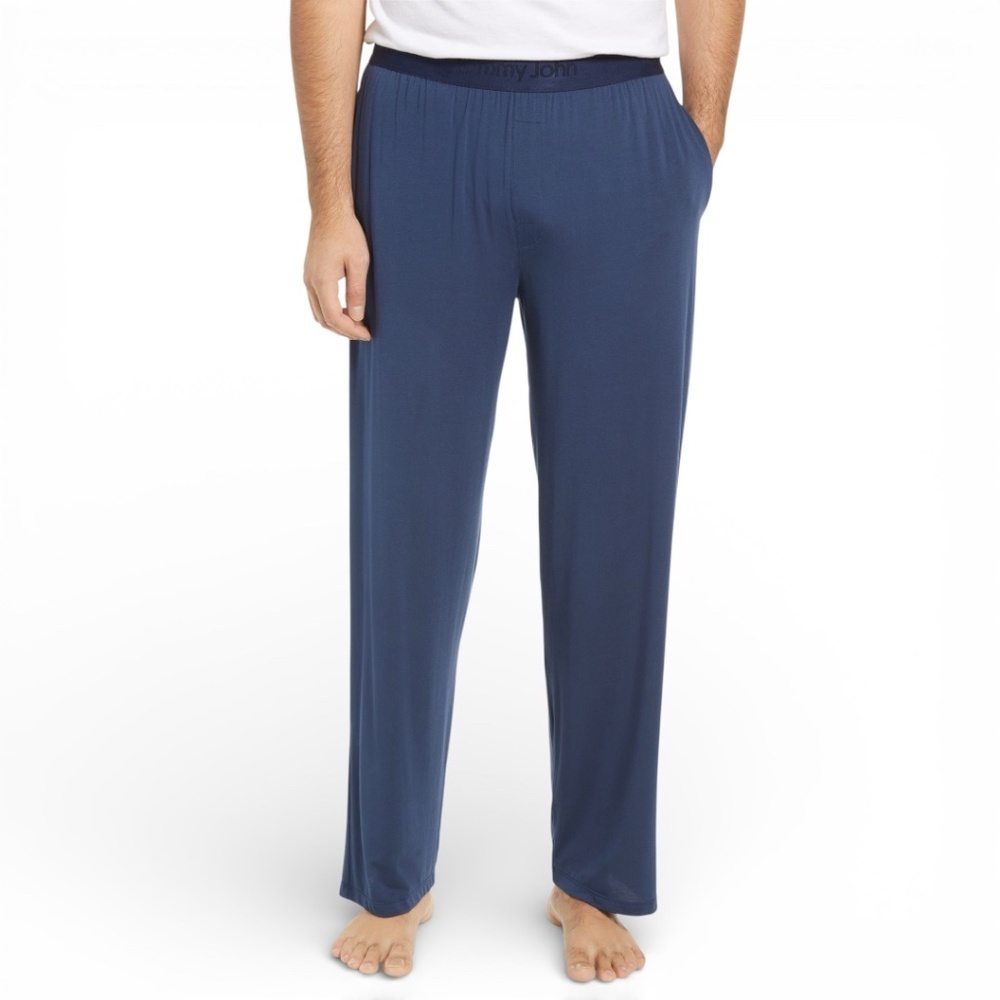 TOMMY JOHN Pajama Loungewear Pants in Dress Blue Size M -NWOT